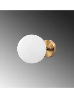 Opviq Wandleuchten<Wandleuchte in Gold - (B)15 x (H)15 cm