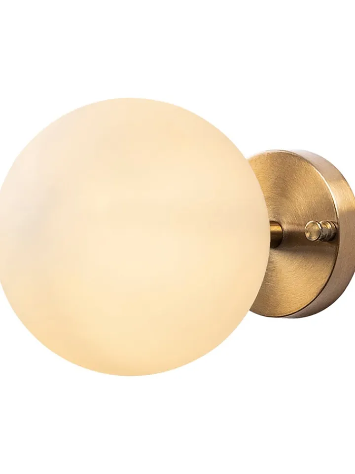 Opviq Wandleuchten<Wandleuchte in Gold - (B)15 x (H)15 cm