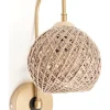 Opviq Wandleuchten<Wandleuchte in Hellbraun - (B)25 x (H)25 cm