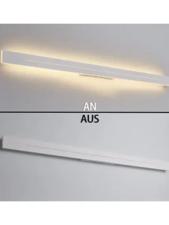 ZMH Wandleuchten<Wandleuchte in weiß L 100cm warmweiß
