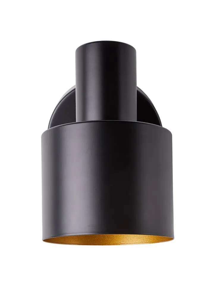 Butlers Wandleuchten<Wandleuchte ISAK in Schwarz