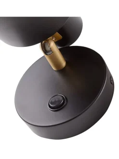 Butlers Wandleuchten<Wandleuchte ISAK in Schwarz