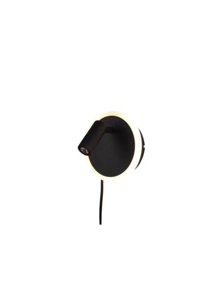 Trio Leuchten Wandleuchten<Wandleuchte JORDAN in schwarz matt