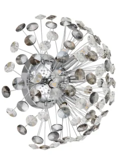 Globo lighting Wandleuchten<Wandleuchte "KATRINA" in silver