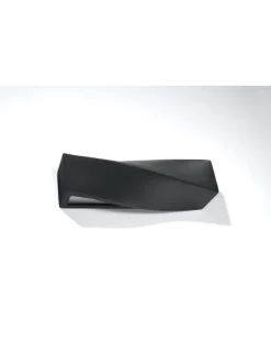 Nice Lamps Wandleuchten<Wandleuchte Keramik TAURUS in Schwarz mit glas loft style LED E27