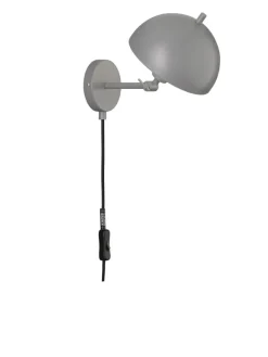 Schöner Wohnen Wandleuchten<Wandleuchte Kia in grau - (H) 25 cm x (B) 18 cm