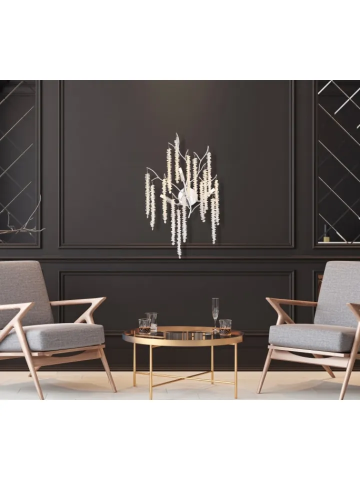 Globo lighting Wandleuchten<Wandleuchte "LAVERNE" in silver
