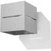 Nice Lamps Wandleuchten<Wandleuchte LORUM 1 in Grau aluminium quadratische moderne Lampe G9