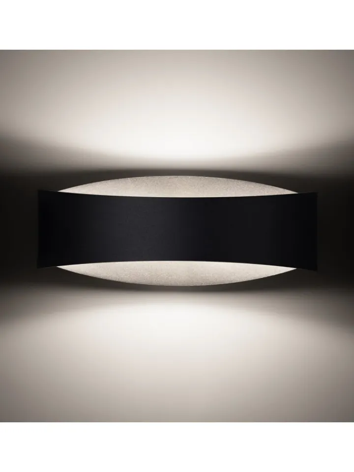 Nice Lamps Wandleuchten<Wandleuchte LUTO schwarz H 12