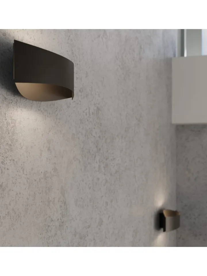 Nice Lamps Wandleuchten<Wandleuchte LUTO schwarz H 12