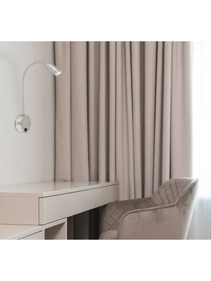 Globo lighting Wandleuchten<Wandleuchte "MILLY" in silver