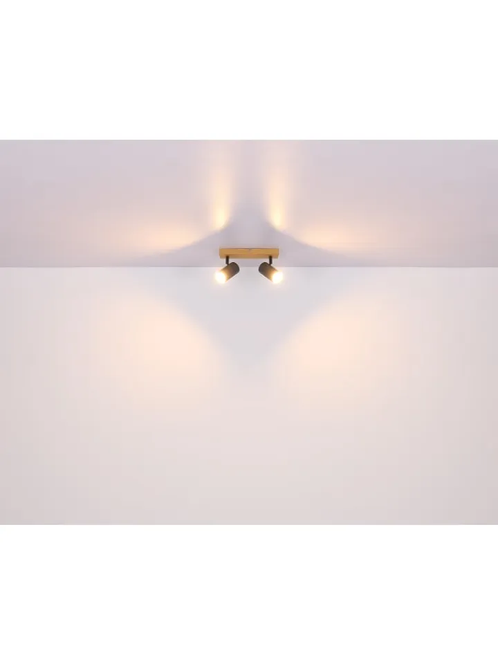 Globo lighting Wandleuchten<Wandleuchte "ROBBY" in brown