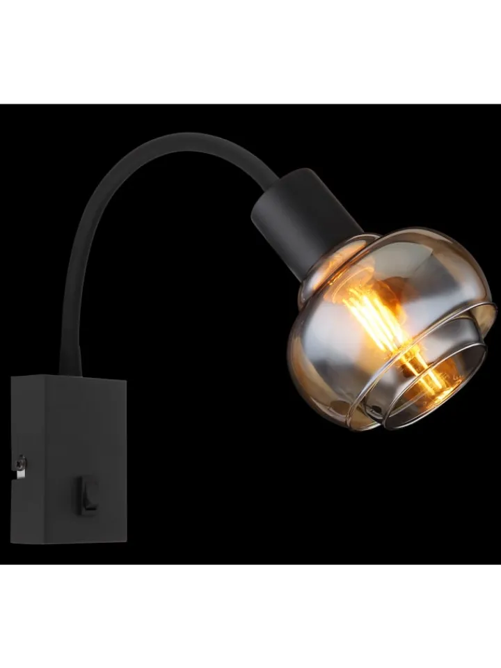 Globo lighting Wandleuchten<Wandleuchte "TOKKI" in black