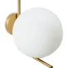 Beliani Wandleuchten<Wandleuchten LIZONNE in Gold - (W) 20 x (H) 23 x (L) 28 cm