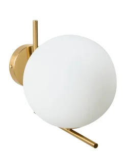 Beliani Wandleuchten<Wandleuchten LIZONNE in Gold - (W) 20 x (H) 23 x (L) 28 cm