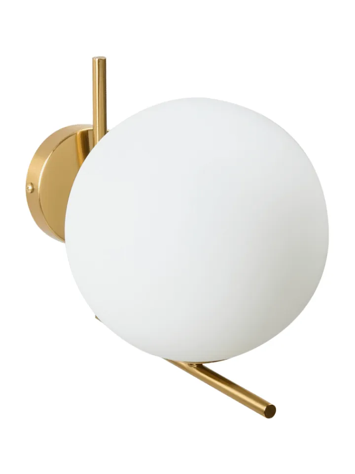 Beliani Wandleuchten<Wandleuchten LIZONNE in Gold - (W) 20 x (H) 23 x (L) 28 cm