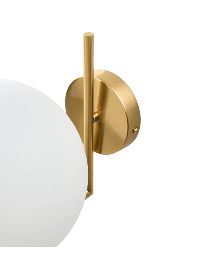 Beliani Wandleuchten<Wandleuchten LIZONNE in Gold - (W) 20 x (H) 23 x (L) 28 cm