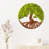 ABERTO DESIGN Wanddekoration<Wandobjekt "Tree of Life 3" - Ø 44 cm