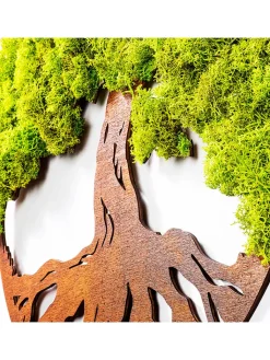 ABERTO DESIGN Wanddekoration<Wandobjekt "Tree of Life 3" - Ø 44 cm