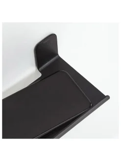 Tiger Badaccessoires<Wandregal "Colar" in Schwarz - (B)30 x (H)5,6 x (T)12,1 cm