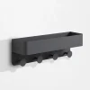 TFT Home Regale & Schränke<Wandregal "Lou" in Grau - (B)45 x (H)15 x (T)12 cm
