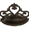 POSIWIO Gartendekoration<Wandschale "Vogel" in Braun - (B)19,5 x (H)12,5 x (T)10 cm