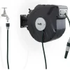 Lifa Living Gartendekoration<Wandschlauchbox in Anthrazit - (B)45 x (H)35,5 x (T)21 cm