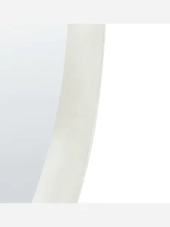 Beliani Spiegel<Wandspiegel AUDES in Weiß - (W) 60 x (H) 90 x (L) 4 cm