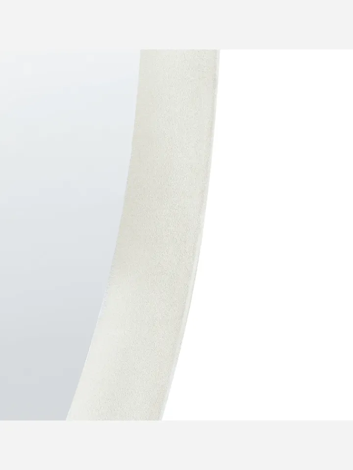 Beliani Spiegel<Wandspiegel AUDES in Weiß - (W) 60 x (H) 90 x (L) 4 cm