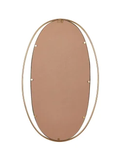 Beliani Spiegel<Wandspiegel BESSON in Gold - (W) 55 x (H) 90 x (L) 3 cm