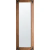 Beliani Spiegel<Wandspiegel BLOSVILLE in Braun - (W) 58 x (H) 164 x (L) 5 cm