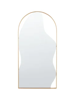 Beliani Spiegel<Wandspiegel COLOMBIER in Gold - (W) 41 x (H) 81 x (L) 2 cm
