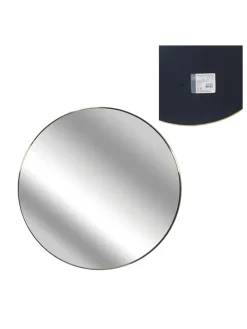 THE HOME DECO FACTORY Spiegel<Wandspiegel in Gold - Ø 55 cm