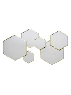 The Concept Factory Spiegel<Wandspiegel in Gold - (B)57 x (H)35 cm