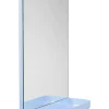 Design Letters Spiegel<Wandspiegel in Hellblau - (B)30 x (H)45 cm