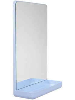 Design Letters Spiegel<Wandspiegel in Hellblau - (B)30 x (H)45 cm