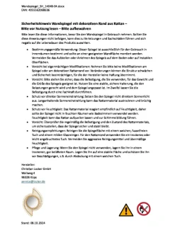 kobolo Spiegel<Wandspiegel LEVIMIRROR11 in Braun
