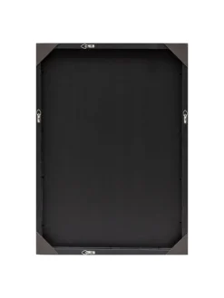 en.casa Spiegel<Wandspiegel Novoli in Schwarz (H)70cm (B)50cm