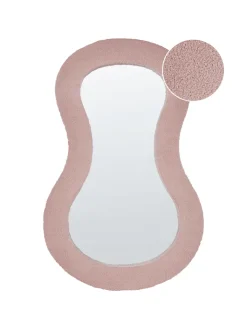 Beliani Spiegel<Wandspiegel PLANCHEZ in Rosa - (W) 70 x (H) 112 x (L) 5 cm