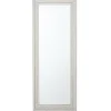 Beliani Spiegel<Wandspiegel VERTOU in Beige/Silber - (W) 50 x (H) 130 x (L) 3 cm