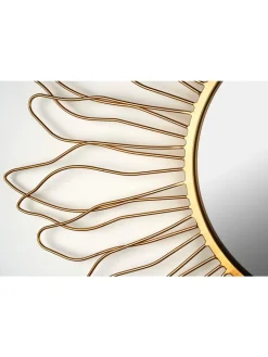 kobolo Spiegel<Wandspiegel WALLMIRRORSUN in Gold