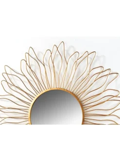 kobolo Spiegel<Wandspiegel WALLMIRRORSUN in Gold