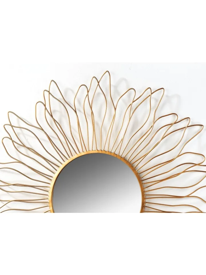 kobolo Spiegel<Wandspiegel WALLMIRRORSUN in Gold