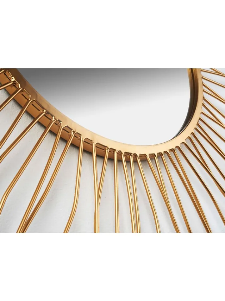 kobolo Spiegel<Wandspiegel WALLMIRRORSUN in Gold