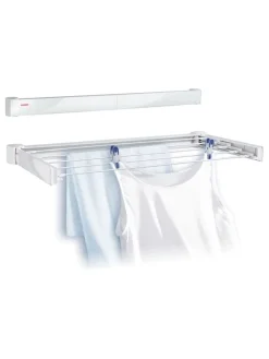 Leifheit Wäschekörbe & -Ständer<Wandtrockner "Telegant 72 Protect" in Weiß - (L)103 cm