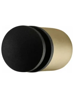 Blomus Weitere Haushaltshelfer<Wandtürstopper "Entra" in Gold/ Schwarz - (L)4 cm