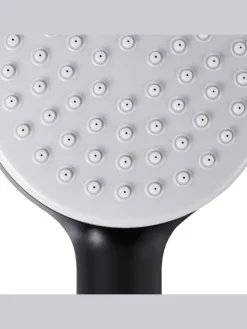 Beliani Badarmaturen<Wannenarmaturen AYPATE in Schwarz - (W) 10 x (H) 23 x (L) 6 cm