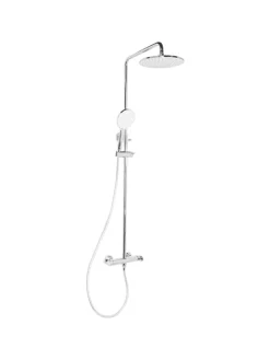 Beliani Badarmaturen<Wannenarmaturen CATAMARCA in Silber - (W) 23 x (H) 85 x (L) 38 cm