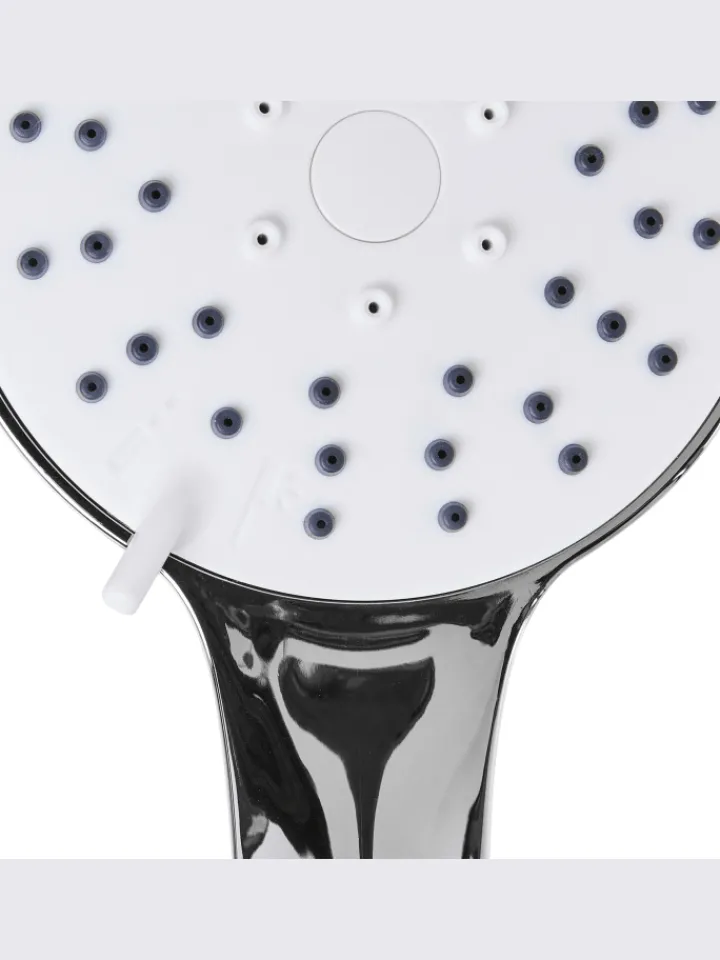 Beliani Badarmaturen<Wannenarmaturen CHURUN in Silber - (W) 11 x (H) 25 x (L) 3 cm