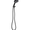 Beliani Badarmaturen<Wannenarmaturen ICHMA in Schwarz - (W) 12 x (H) 26 x (L) 7 cm